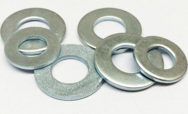 Buy cheap Flat Machine Screw Washers Grade A DIN125A - 1 Low Carbon USS Zinc Cr3 from wholesalers