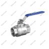 Buy cheap High quality 2 pcs female thread flat lever handle cf8m stainless steel ball valve from wholesalers