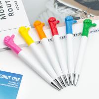 Buy cheap Promotion Plastic Ball Pen 1.0mm Cartoon Thumb Gesture Gift Ball Pen product