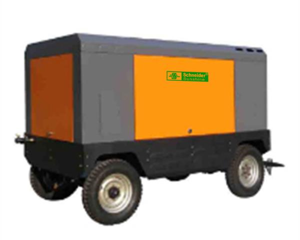 Buy cheap 2200 r/min Industrial Portable Air Compressor Diesel Engine High Reliabilit from wholesalers