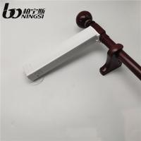 Buy cheap Length 6.7m Thickness 1.2mm Motorized Ceiling Curtain Track Brown Color product