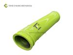 Double Wall Concrete Pump Pipeline Elbow 125*R240-20°+356mm