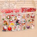 Transparent Festive Stickers Christmas Envelope Stickers For Xmas Party Supplies