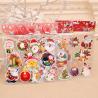 Buy cheap Waterproof Festive Stickers OEM Christmas Cartoon Stickers For Santa Claus from wholesalers