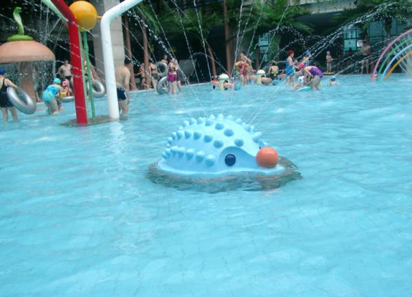 Buy cheap Splash Hedgepig Kids Water Playground Equipment Spray Park Fiberglass from wholesalers