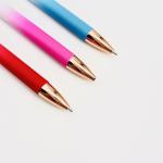 Creative Gradient Aluminum Ballpoint Pen Colorful Spray Painting 0.35mm Writing