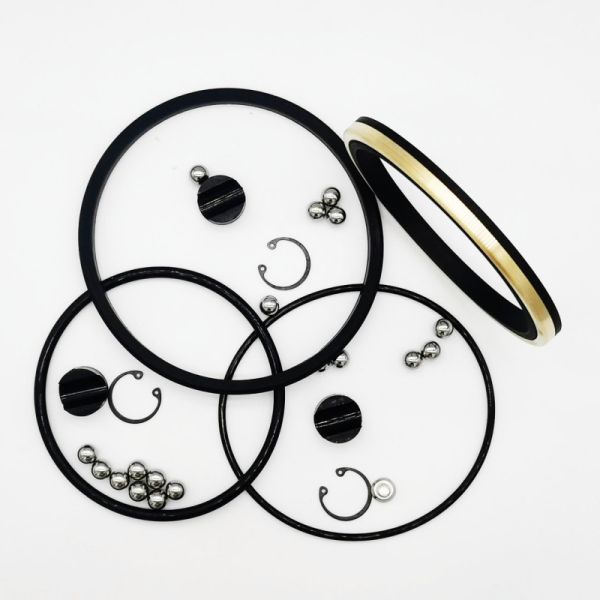 Rubber Union Seals with Brass or Stainless Steel Anti-Extrusion for Durability