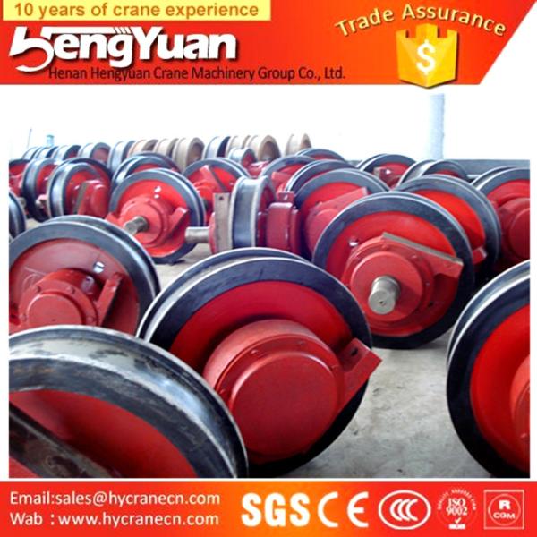 Buy cheap OEM provided overhead travelling forged industrial trolley wheeL from wholesalers