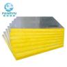 Buy cheap Fire Protection Glass Wool Board Sound And Heat Insulation Lightweight from wholesalers