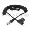 Buy cheap 12 Pin Hirose To D-Tap Coiled Power Cable For B4 2 / 3" Fujinon Canon Lens from wholesalers