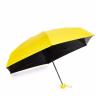 Buy cheap Durable 6 Panels Black Vinyl Coated Mini Folding Umbrella Anti Uv With Case from wholesalers