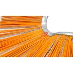 PP Steel Mixed Waved Disc Road Sweeper Brush Wafer Brush With Crimped Filament