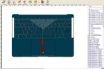 Macbook Wood Cover Vinyl Cutter Plotter Desktop