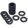 Buy cheap Custom Black Silicone Rubber Gasket Silicone Rubber Seal O-Ring from wholesalers