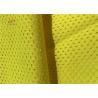 Buy cheap Orange Colour 100% Polyester Fluorescent Bird eye Mesh safety vest Fabric from wholesalers