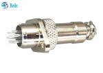 Rhombus Flange Gx12 5 Pin Connector 3A 200V Military Circular Connectors