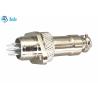 Buy cheap Rhombus Flange Gx12 5 Pin Connector 3A 200V Military Circular Connectors from wholesalers