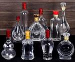 Buy cheap Cheap high white galss vodka bottle whisky glass bottle 700ml 750ml glass liquor from wholesalers