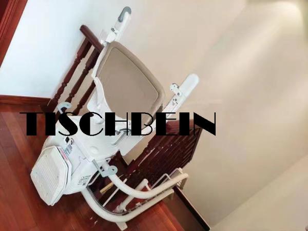 Buy cheap Supermarket Shopping Mall Wheelchair Lift With Curcled Guide Rail Track For Home 304 Stainless Steel Material from wholesalers