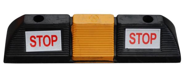 Buy cheap Quality Car Parking Rubber Wheel Safety Stop from wholesalers