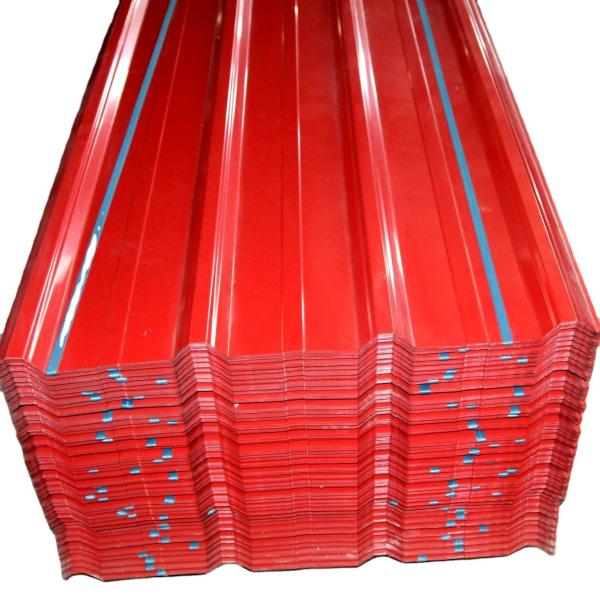 900-999mm Width Welding Gi Corrugated Roofing Sheets 0.35mm Thick Aluminum Zinc