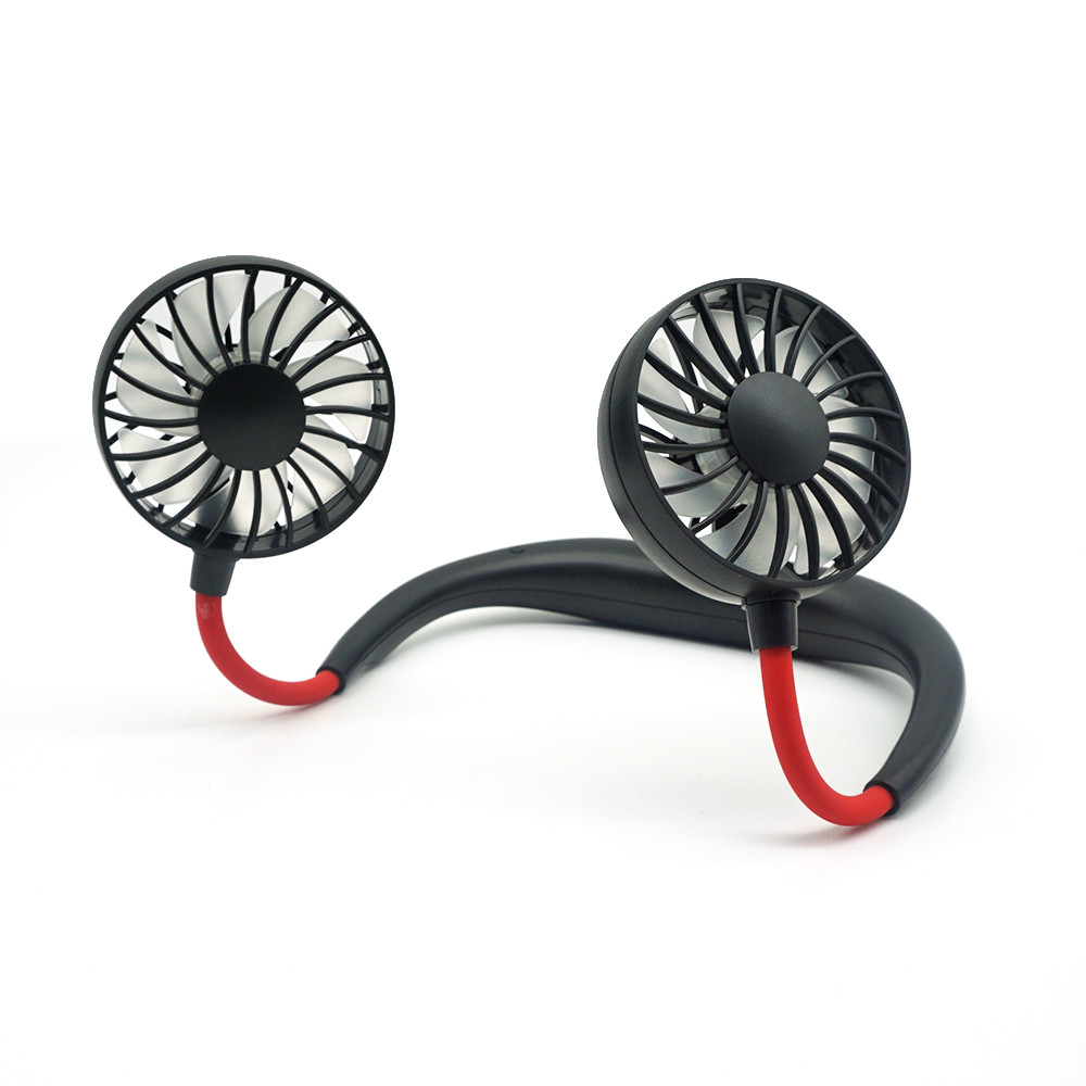 Rechargeable 5200mAh Portable Neck Fan Personal Hands Free 8.5hr
