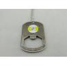 Buy cheap Stamped Bottle Opener Personalised Dog Tags With 800*2.4mm Ball Chain from wholesalers