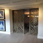 Laser Cut Aluminum Perforated Carved Screen Panels for interior decorative room