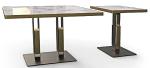 Mild Steel Powder Coated Table Base Modern Dining Table Metal Legs ISO9001