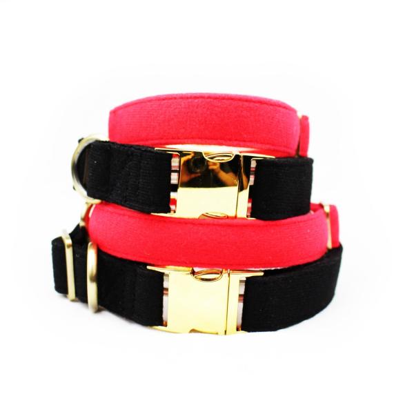 Buy cheap C519 Wholesale Custom Logo Luxury Hand Made Decorative Velvet Dog Collars Soft ,Adjustable Collars for Dog from wholesalers