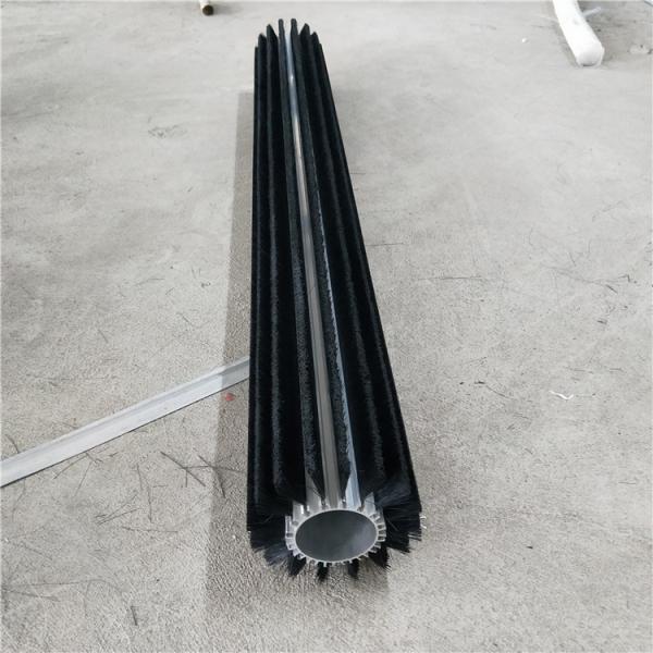Buy cheap Galvanized Sheet PBT Aluminium Core Cleaning Industrial Roller Brush from wholesalers