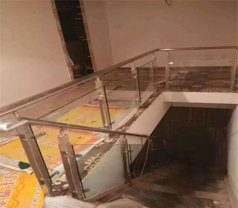 Hot sale custom design indoor outdoor Mirror Wall Mounted stainless steel handrail for stairs