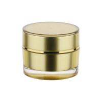 Buy cheap Luxury Empty Plastic Cosmetic Jars 10g 15g 20g 30g 50g Skin Care Acrylic Cream product