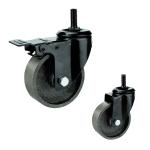 4inch Black 100kg Loading Medium Duty Casters For Living Room Tables