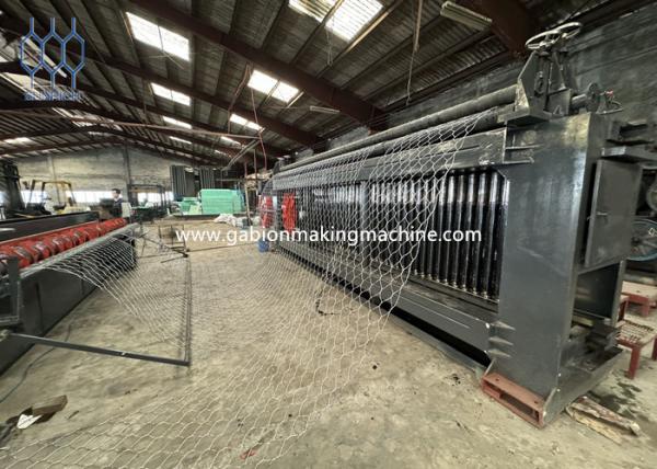 Buy cheap 30KW Galvanized Wire Heavy Duty Gabion Weaving Machine from wholesalers