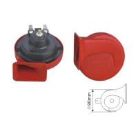 Buy cheap EST1011 Red Car Horn Replacement for boat truck , Snail Horn 510Hz 110DB Dia 90mm 3.7A product