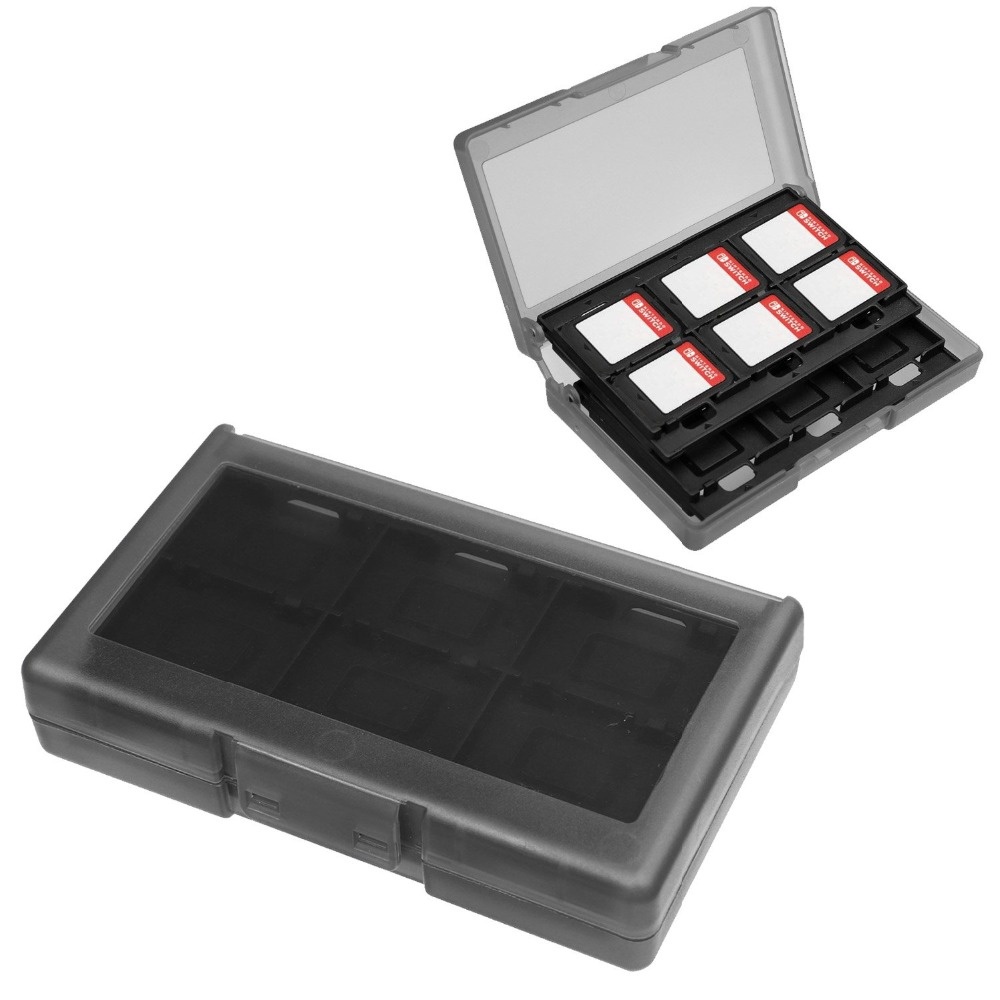 Wholesale 24 In 1 Game Card Case Holder Portable Storage Box NS Lite Protective Cover Hard Shell Accessories