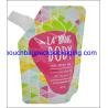 Buy cheap Baby drinks food spouted bags, stand up pouch with spout for fruit juice milk packaging from wholesalers