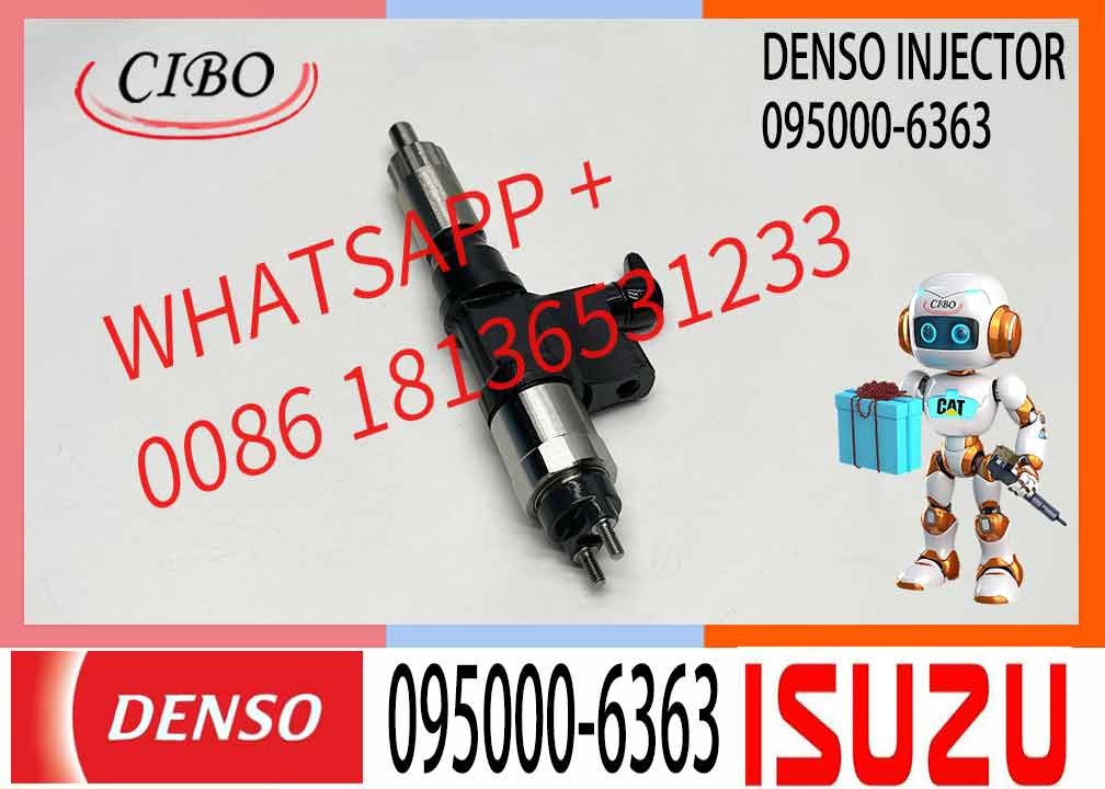 High Quality Diesel Injector 095000-6363 / 095000-6364 8-97609788-3 For ISUZU 4HK1HK1