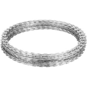 Buy cheap Customized BTO22 Hot Dipped Galvanized Concertina Razor Barbed Wire for Protecting Mesh from wholesalers