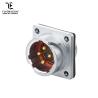 Buy cheap metal shell 4 pin battery terminal bulkhead electrcial soldering waterproof connector from wholesalers