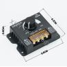 Buy cheap 50Hz / 60Hz LED Dimmer Driver DC 12V - 24V MAX 30A LED Light Dimmer from wholesalers