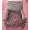Buy cheap Hotel fabric lounge chair with ottoman ,single sofa LC-0009 from wholesalers