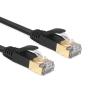 Buy cheap RJ45 Shielded Cat 7 Network Cable , Black Color Cat 7 Ethernet Cable from wholesalers