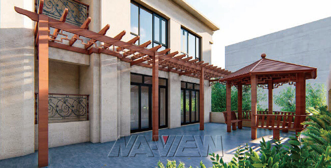 Bioclimati Bioklimatskac Freestanding Pergola With Canopy For Garden