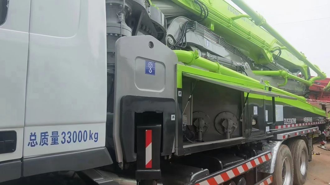 47m Zoomlion Benz Machinery Concrete Equipment Concrete Boom Beton Pumping Machine Used Truck Mounted Concrete Pump China Factory Sell