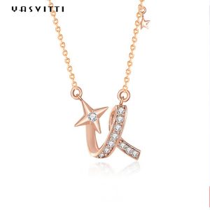 Buy cheap 2g 17.7in Sterling Silver Jewelry Necklaces 18k Ceremony Twisted Gold Star Necklace from wholesalers