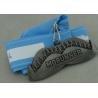 Buy cheap MORUNNER Ribbon Medals , 3D Zinc Alloy Die Cast With Antique Nickel Plating from wholesalers