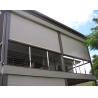 Buy cheap 230V Custom Blackout Roller Shades Electric Outdoor Zip Track 100cm from wholesalers