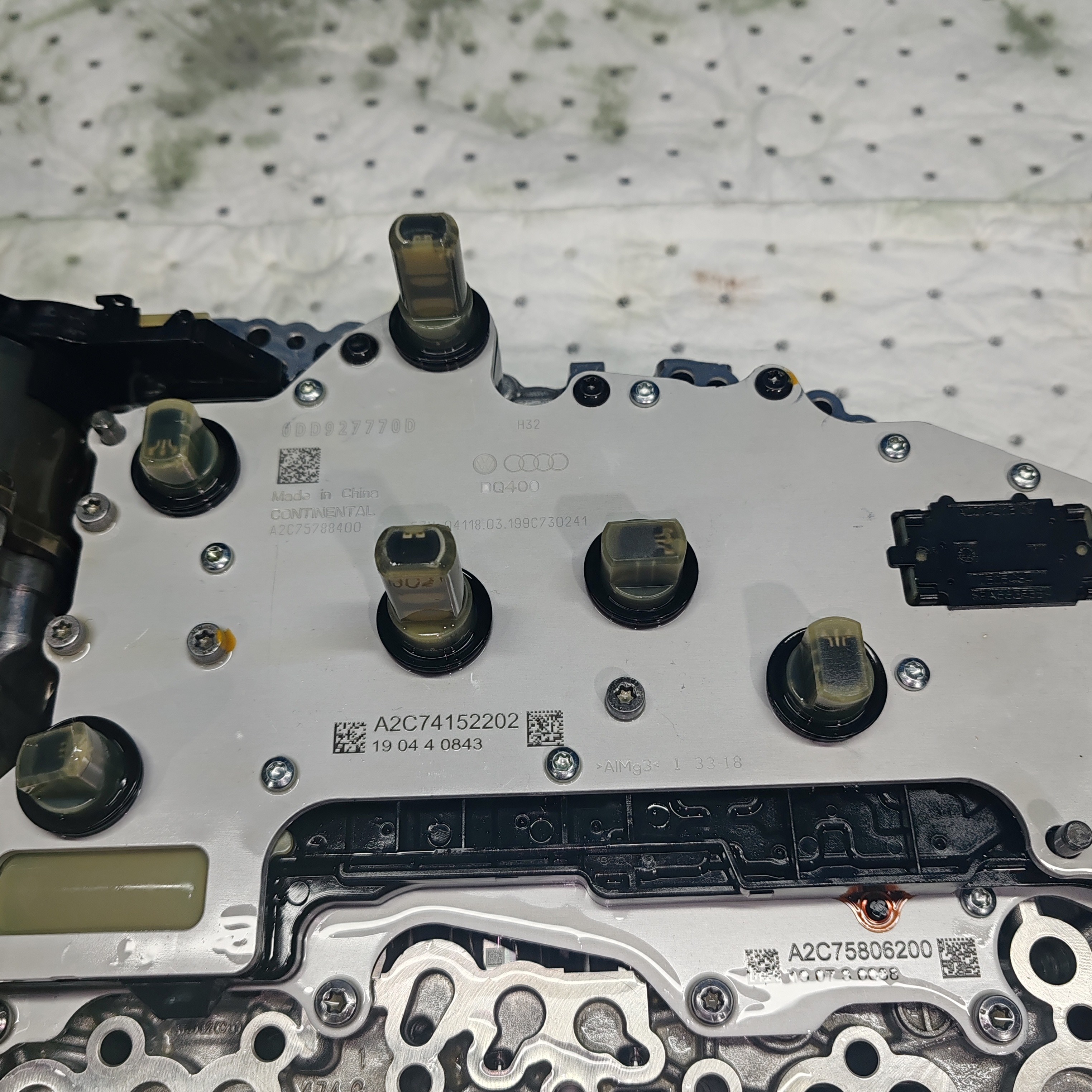 DQ400 0DD Hybrid automatic transmission mechatronic unit and software assembly for Volkswagen Audi PHEV models